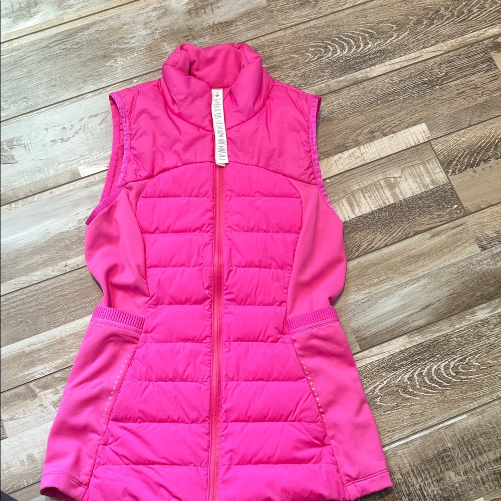 Women's Pink Puffer Vest lululemon.